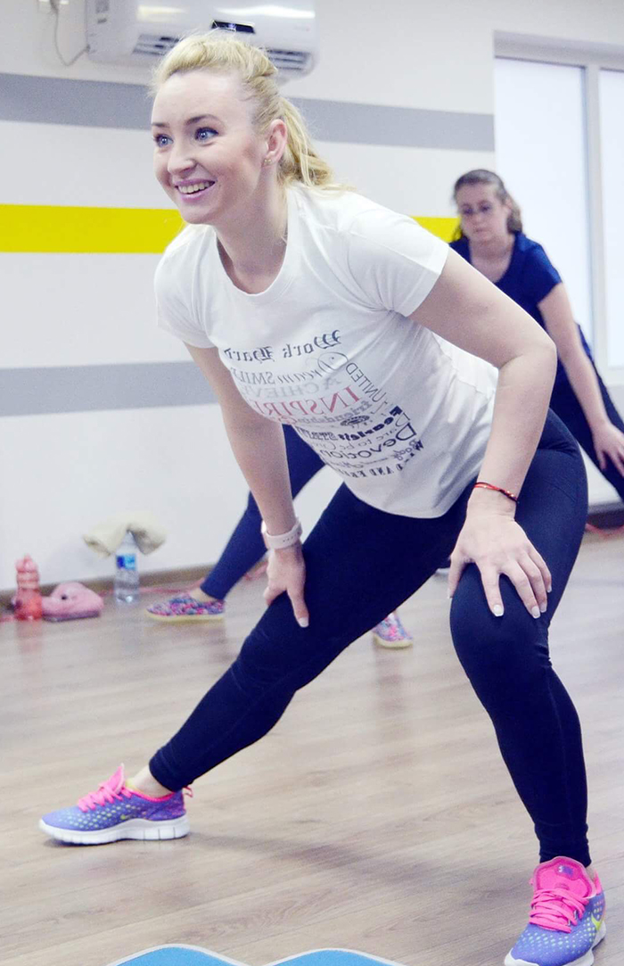 elena gurau, instructor pilates